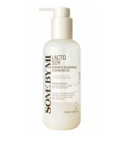 Some By Mi Lacto Soy Huile Nettoyante Points Noirs & Sébum 200ml