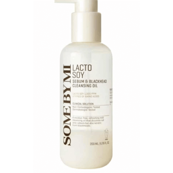 Some By Mi Lacto Soy Huile Nettoyante Points Noirs & Sébum 200ml