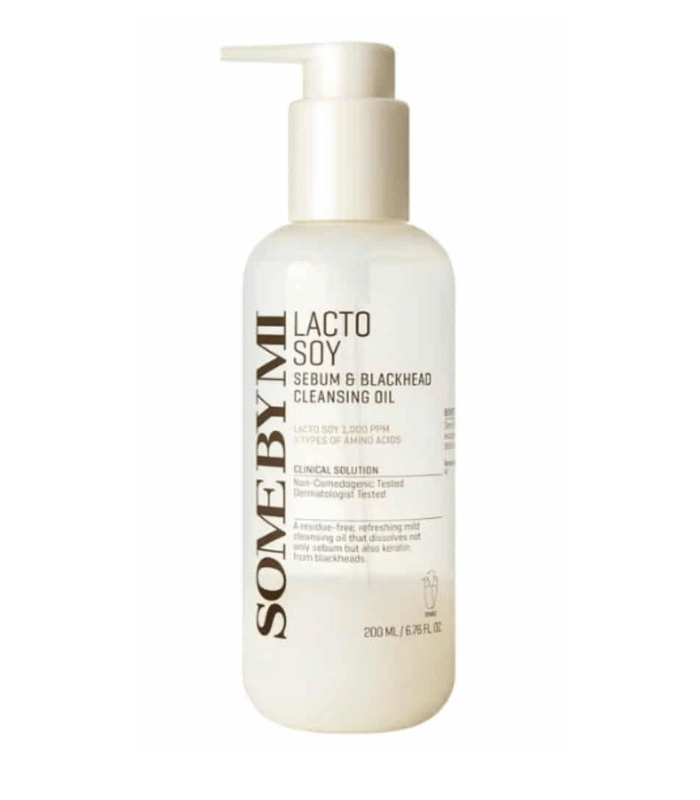 Some By Mi Lacto Soy Huile Nettoyante Points Noirs & Sébum 200ml Some By Mi Lacto Soy Huile Nettoyante Points Noirs & Sébum 200ml