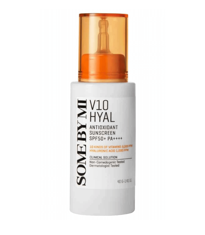 Some By Mi V10 Hyal Écran Solaire Antioxydant SPF50+ Hydratant 40g Some By Mi V10 Hyal Écran Solaire Antioxydant SPF50+ Hydratant 40g