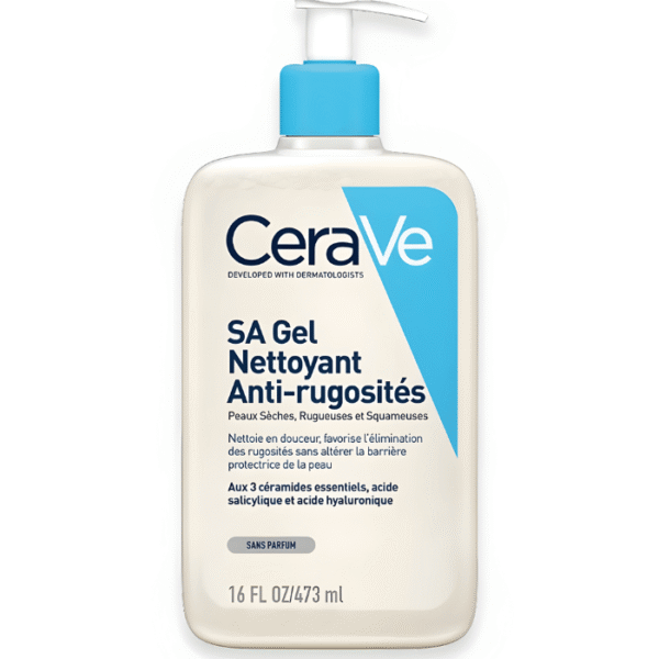 CeraVe SA Gel Nettoyant Anti-Rugosités 473ml