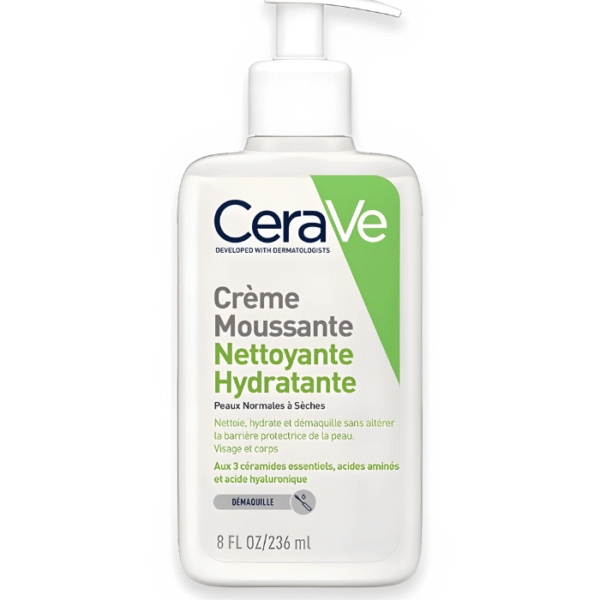 CeraVe Crème Moussante Nettoyante Hydratante 236ml