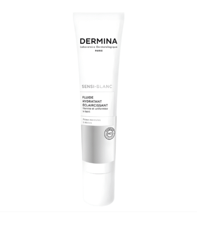 Dermina Sensi-Blanc Fluide Hydratant Éclaircissant 40ml