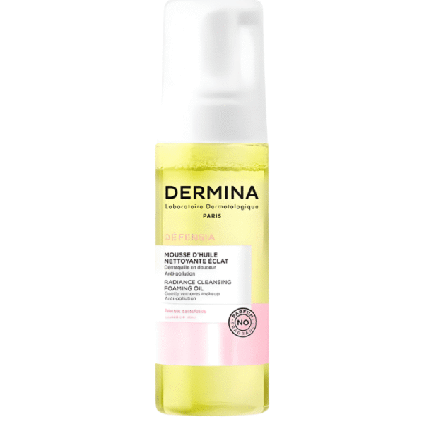 Dermina Défensia Mousse d’Huile Nettoyante Éclat 150ml