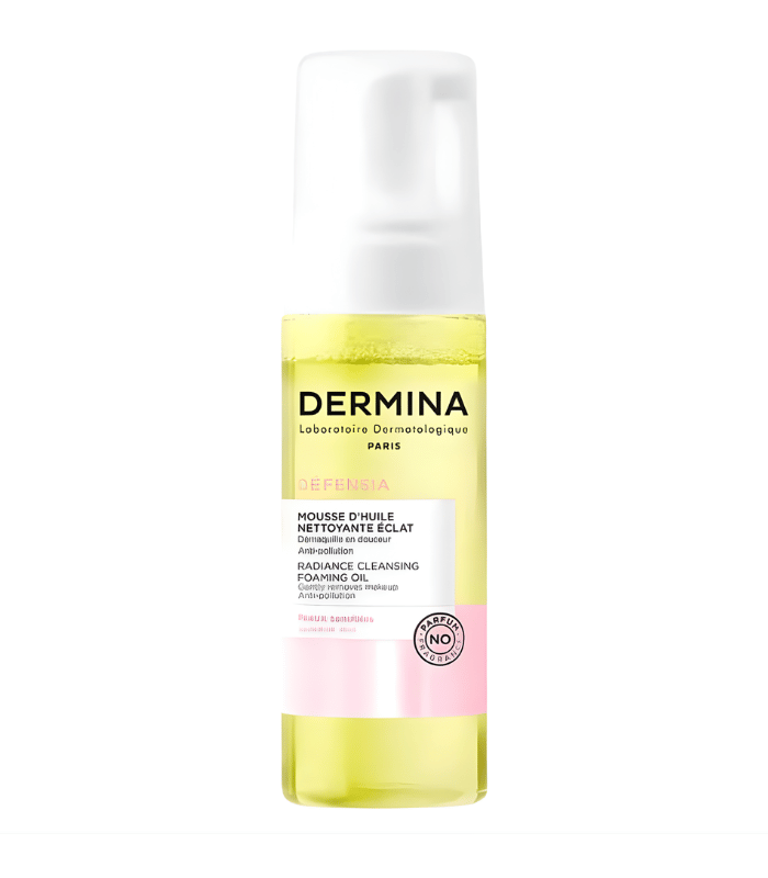 Dermina Défensia Mousse d’Huile Nettoyante Éclat 150ml Dermina Défensia Mousse d’Huile Nettoyante Éclat 150ml
