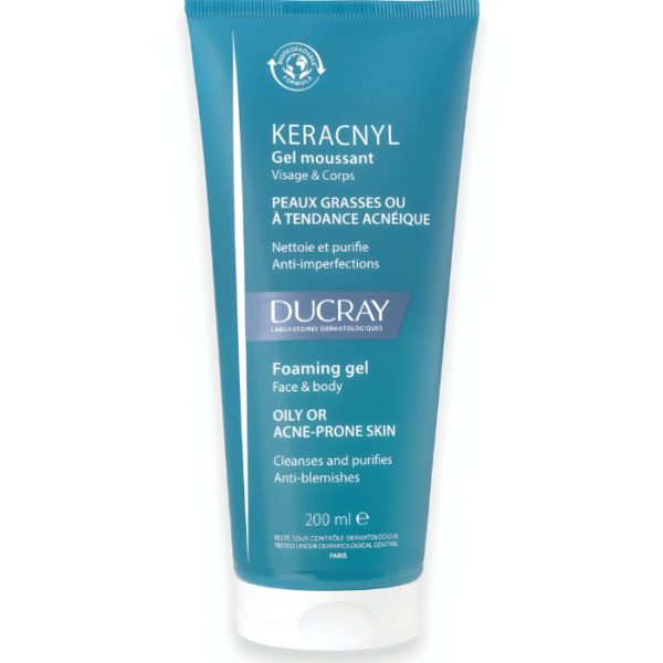 Ducray Keracnyl Gel Moussant 200ml