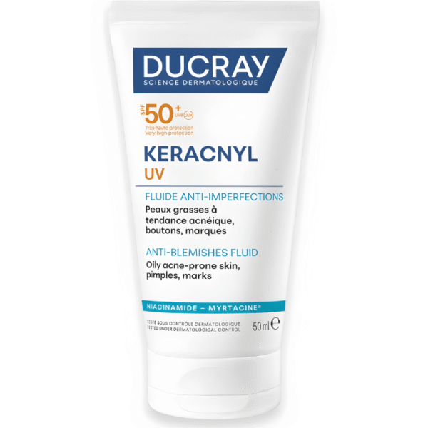 Ducray Keracnyl UV Fluide Anti-Imperfections SPF50+ 50ml