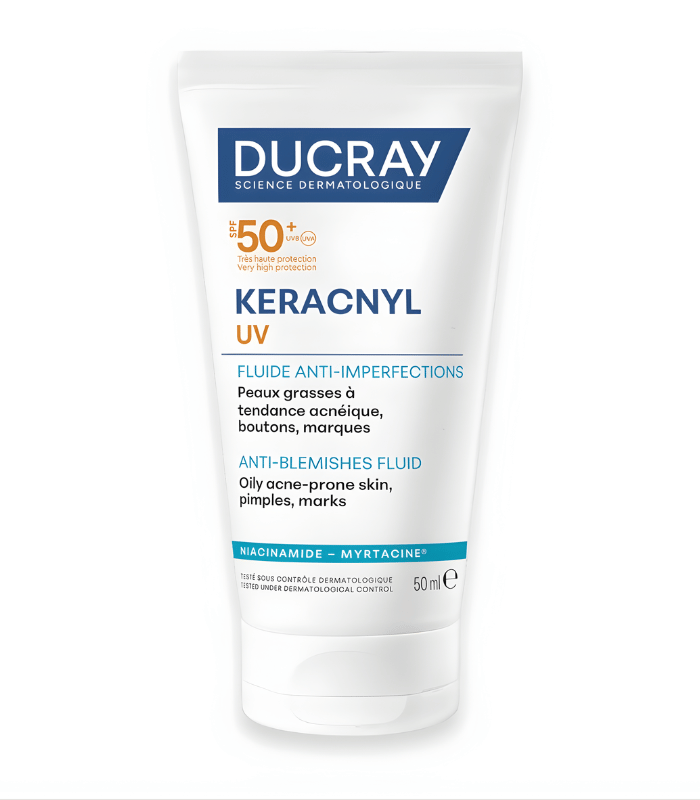 Ducray Keracnyl UV Fluide Anti-Imperfections SPF50+ 50ml Ducray Keracnyl UV Fluide Anti-Imperfections SPF50+ 50ml