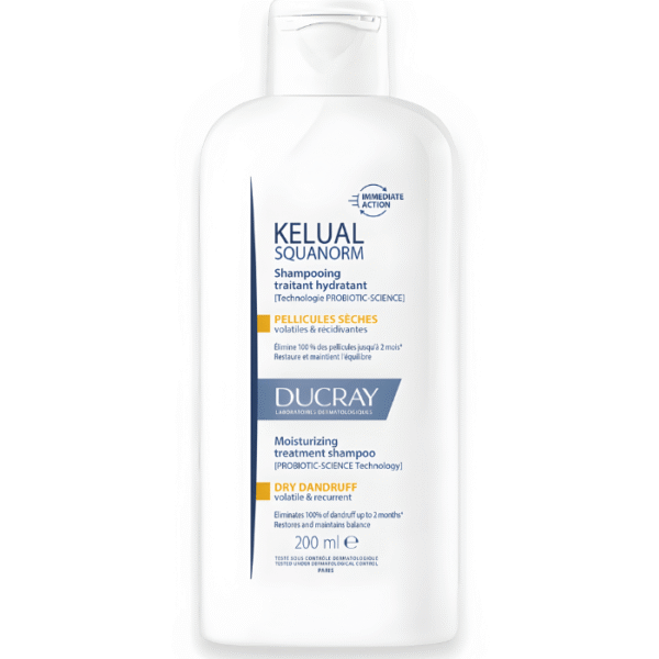 Ducray Kelual Squanorm Shampoing Anti-Pelliculaire Sèches 200ml