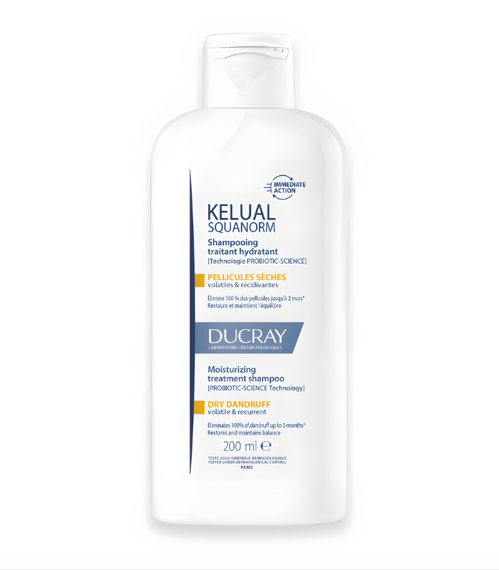 Ducray Kelual Squanorm Shampoing Anti-Pelliculaire Sèches 200ml