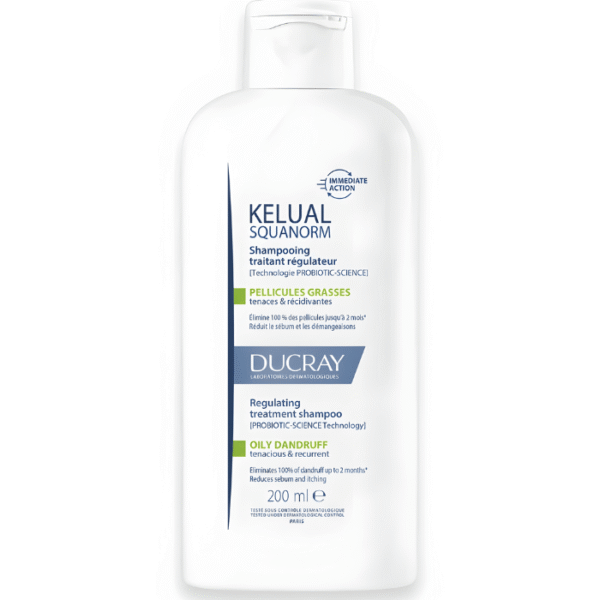 Kelual Squanorm Shampoing Anti-Pelliculaire Grasses 200ml