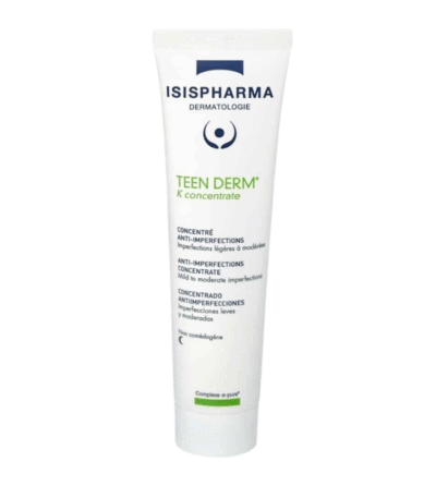 Isispharma Teen Derm K Concentré Anti-imperfections Nuit Peaux Grasses 30ml