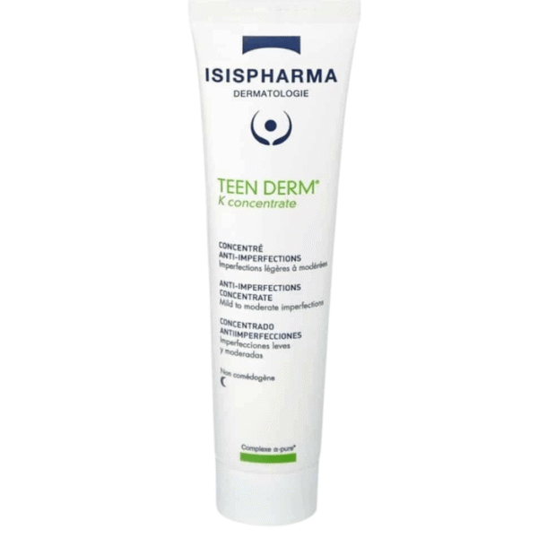 Isispharma Teen Derm K Concentré Anti-imperfections Nuit Peaux Grasses 30ml