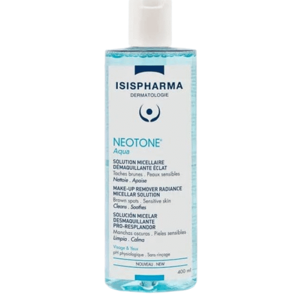 Isispharma Neotone Aqua Eau Micellaire Démaquillante Éclat Anti-Taches 400ml