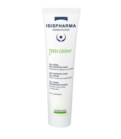 Isispharma Teen Derm K Gel-Crème Anti-imperfections Peaux Grasses 30ml