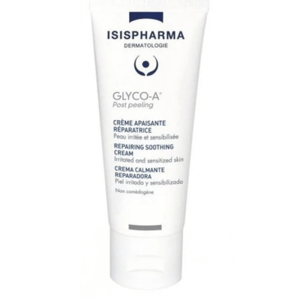 Isispharma Glyco-A Post Peeling Crème Apaisante Réparatrice Visage 40ml