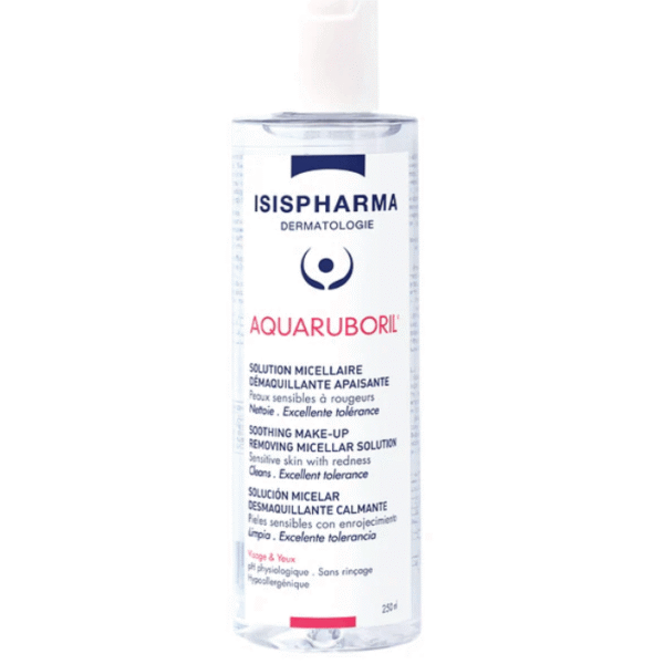 Isispharma Aquaruboril Eau Micellaire Apaisante Peaux Sensibles 250ml