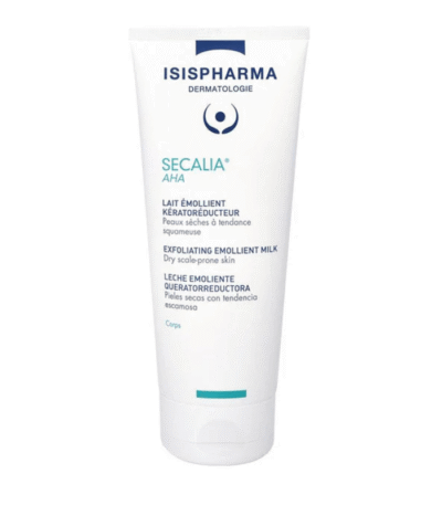 Isispharma Secalia AHA Lait Émollient Kérato-réducteur Peaux Sèches 200ml
