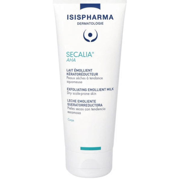 Isispharma Secalia AHA Lait Émollient Kérato-réducteur Peaux Sèches 200ml