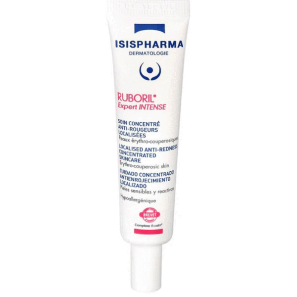 Isispharma Ruboril Expert Intense Soin Anti-Rougeurs Localisées Peaux Sensibles 15ml