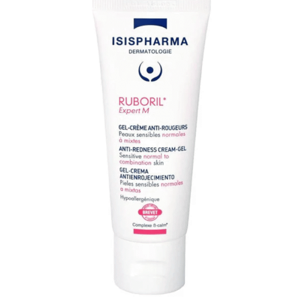 Isispharma Ruboril Expert M Gel-Crème Anti-Rougeurs Peaux Sensibles 40ml