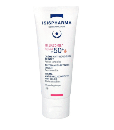 Isispharma Ruboril Expert SPF50+ Crème Teintée Anti-Rougeurs Peaux Sensibles 40ml