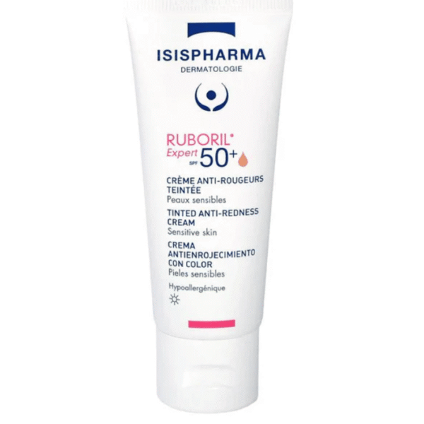 Isispharma Ruboril Expert SPF50+ Crème Teintée Anti-Rougeurs Peaux Sensibles 40ml