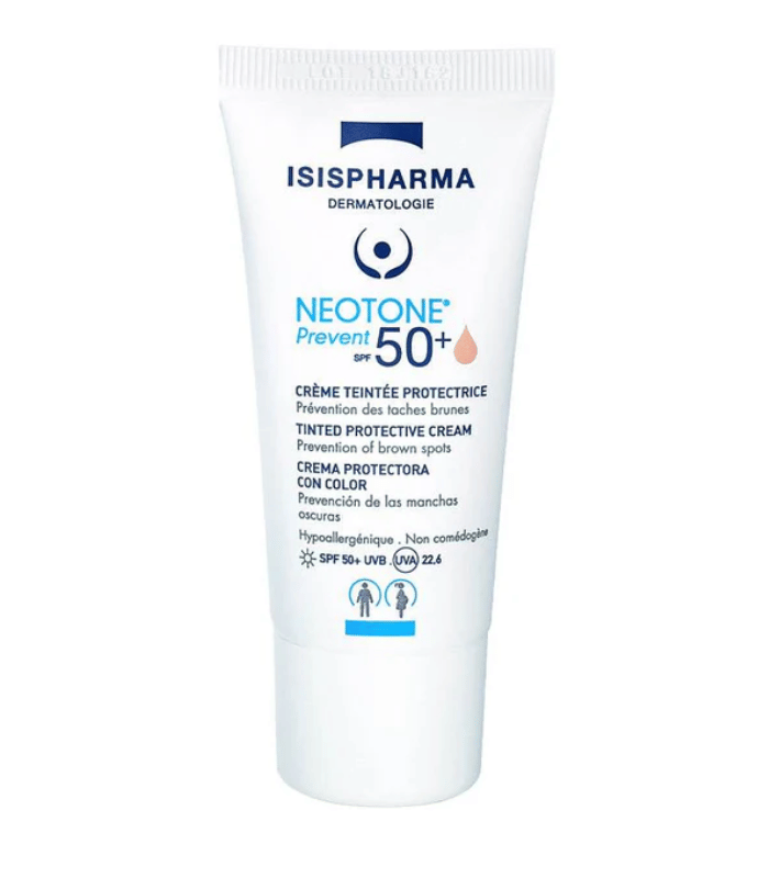 Isispharma Neotone Prevent SPF50+ Crème Teintée Anti-Taches Protectrice 30ml Isispharma Neotone Prevent SPF50+ Crème Teintée Anti-Taches Protectrice 30ml