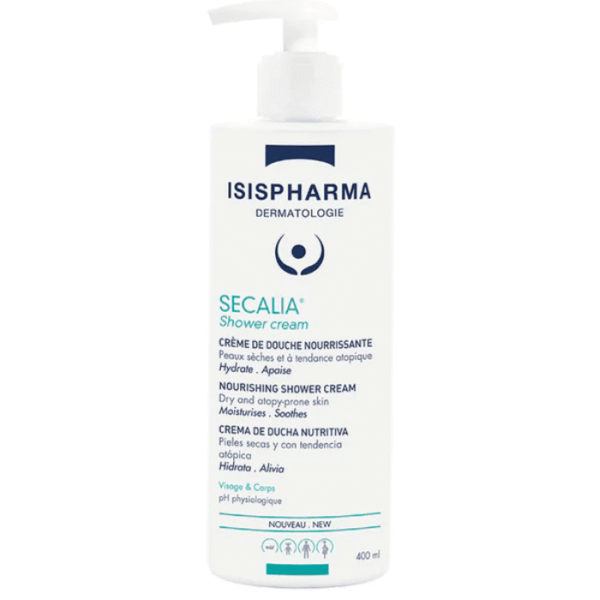 Isispharma Secalia Shower Cream Crème de Douche Nourrissante Peaux Sèches 400ml