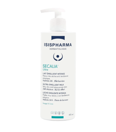 Isispharma Secalia Ultra Lait Émollient Intense Peaux Très Sèches 400ml