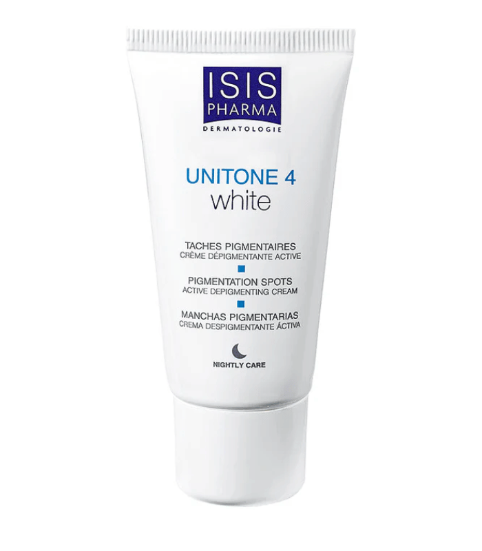 Isispharma Unitone 4 White Crème Dépigmentante Nuit Anti-Taches 30ml Isispharma Unitone 4 White Crème Dépigmentante Nuit Anti-Taches 30ml