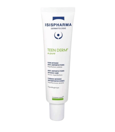 Isispharma Teen Derm Alpha-Pure Soin Intense Anti-Imperfections Peaux Grasses 30ml