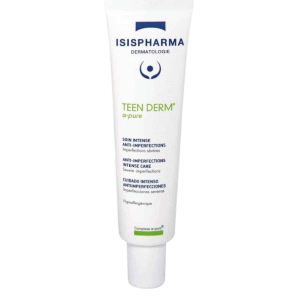 Isispharma Teen Derm Alpha-Pure Soin Intense Anti-Imperfections Peaux Grasses 30ml