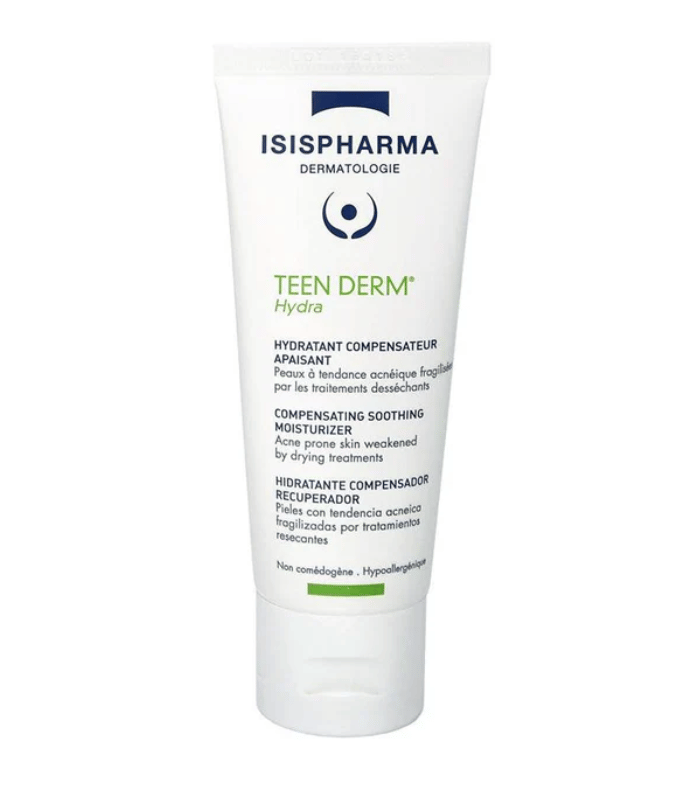 Isispharma Teen Derm Hydra Hydratant Apaisant Peaux Acnéiques 100ml Isispharma Teen Derm Hydra Hydratant Apaisant Peaux Acnéiques 100ml