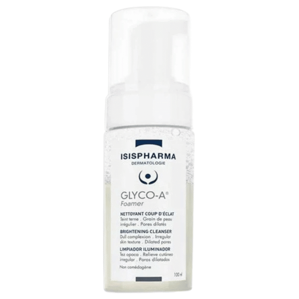 Isispharma Glyco-A Foamer Mousse Nettoyante Éclat Acide Glycolique 100ml