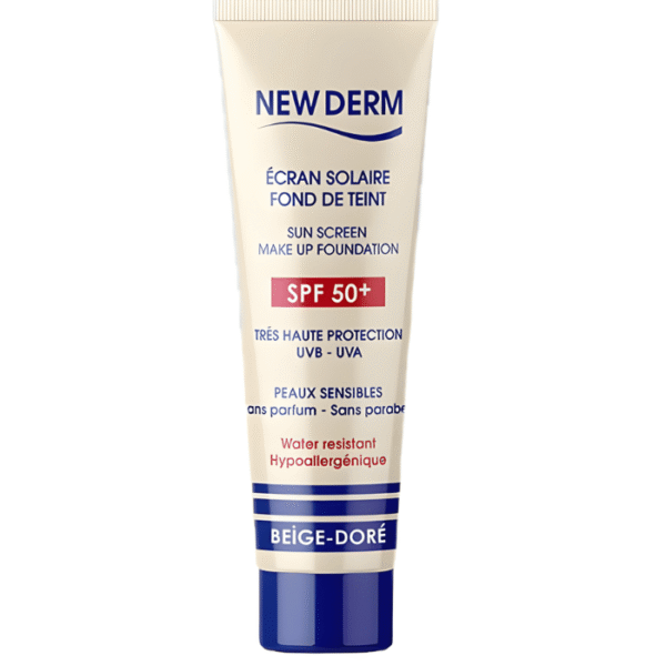 New Derm Écran Solaire Teinté SPF50+ Opale 50ml