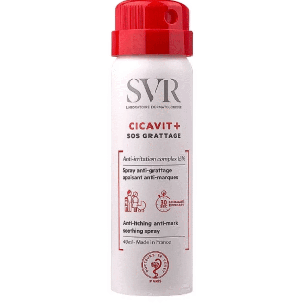 Svr Cicavit+ Sos Grattage Spray Anti-Démangeaisons Apaisant Réparateur 40ml
