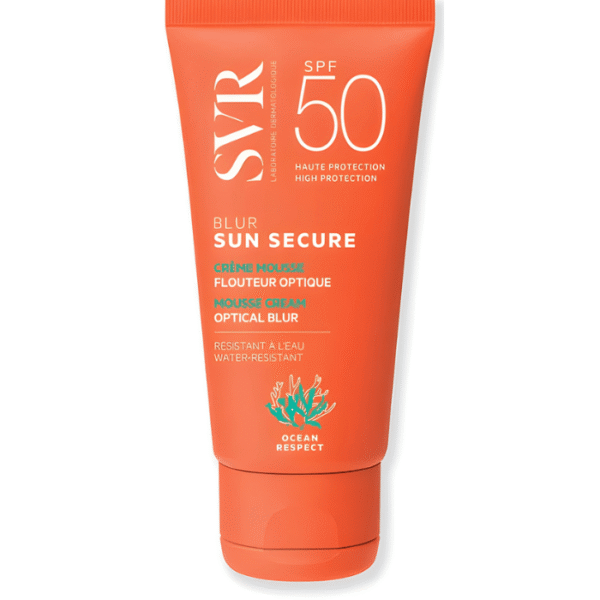 Svr Sun Secure Blur Crème Mousse Flouteur SPF50+ Effet Lissant Matifiant 50ml
