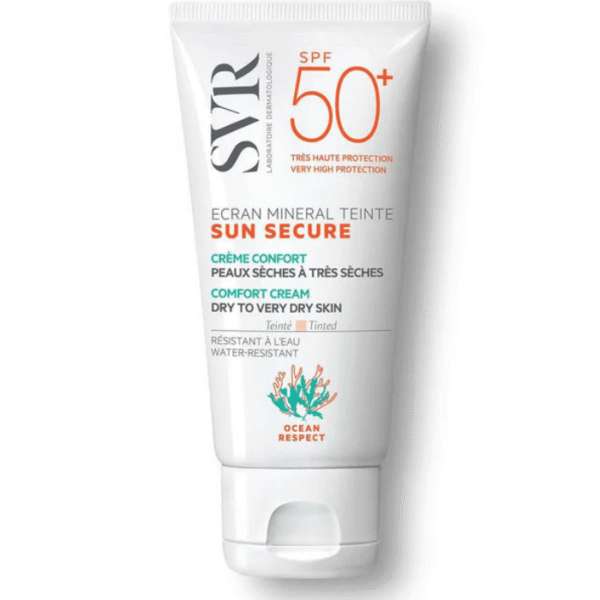 Svr Sun Secure Crème Minérale Teintée SPF50+ Peaux Sèches à Très Sèches 60g