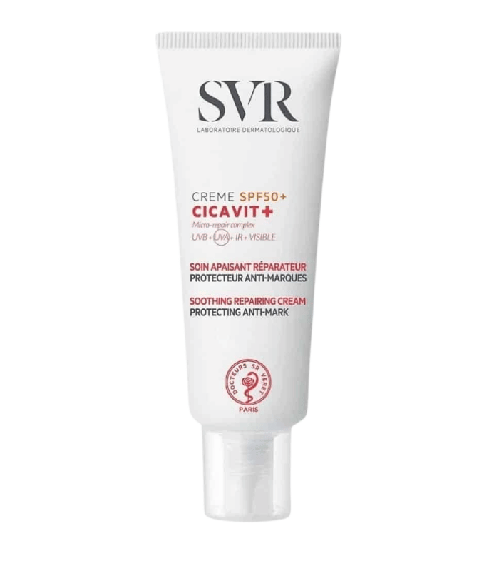 Svr Cicavit+ Crème SPF50+ Réparatrice Apaisante Anti-marques 40ml Svr Cicavit+ Crème SPF50+ Réparatrice Apaisante Anti-marques 40ml