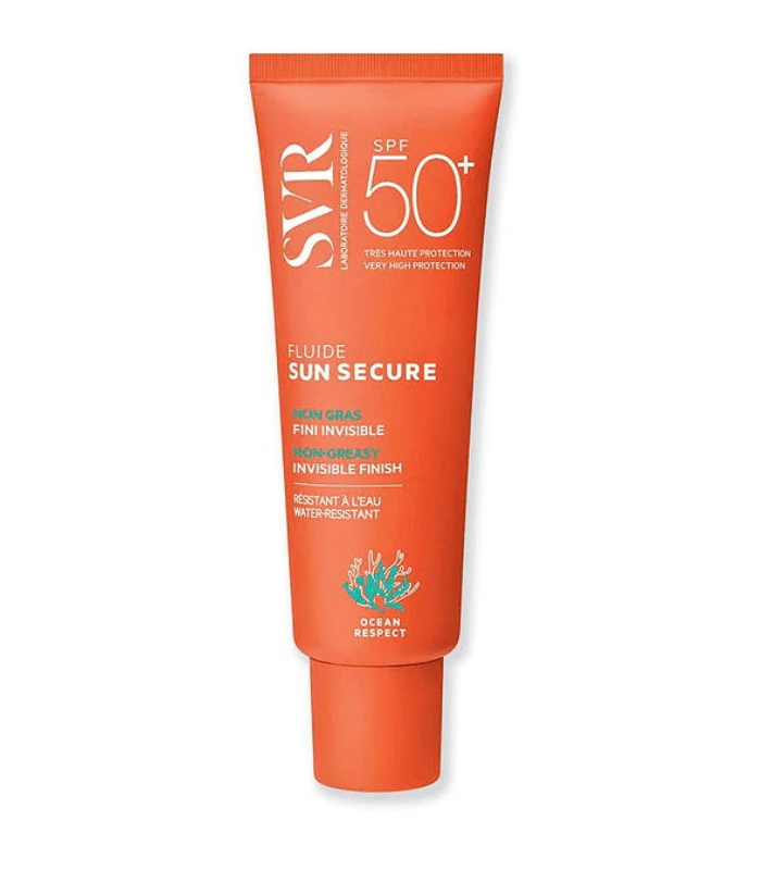 Svr Sun Secure Fluide Non Gras SPF50+ Protection Solaire Visage Fini Invisible 50ml