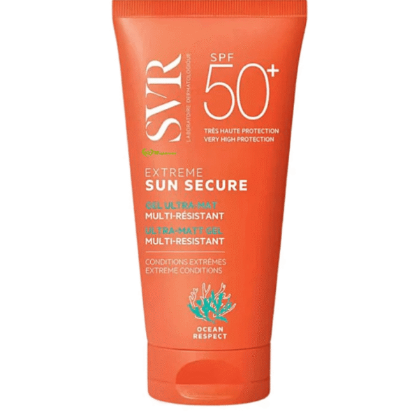 Svr Sun Secure Extrême Gel Ultra-Mat SPF50+ Protection Solaire Multi-résistante 50ml