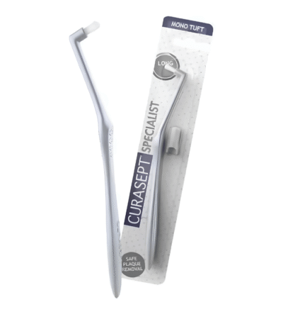 Curasept Specialist Mono Tuft Brosse à Dents Mono-Touffe pour Nettoyage Précis
