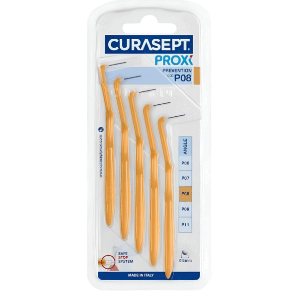 Curasept Proxi Angle P08 Brossettes Interdentaires Coudées 5 unités