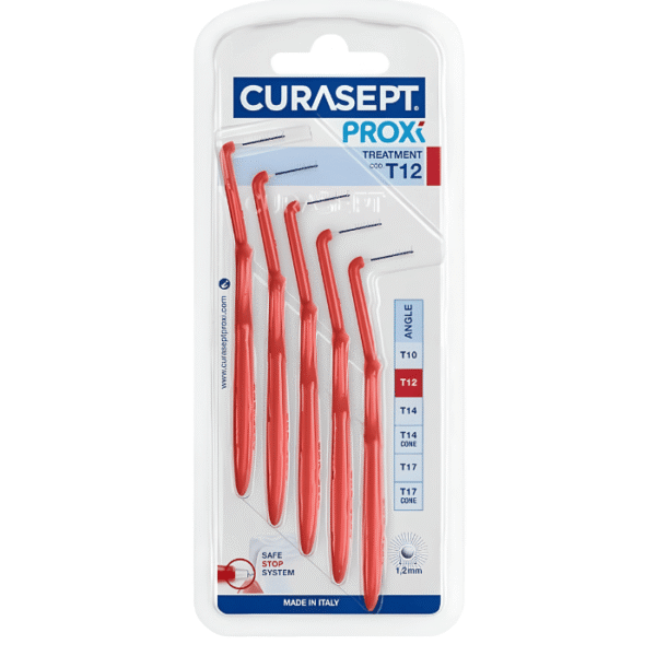 Curasept Proxi Angle T12 Brossettes Interdentaires Coudées 5 unités