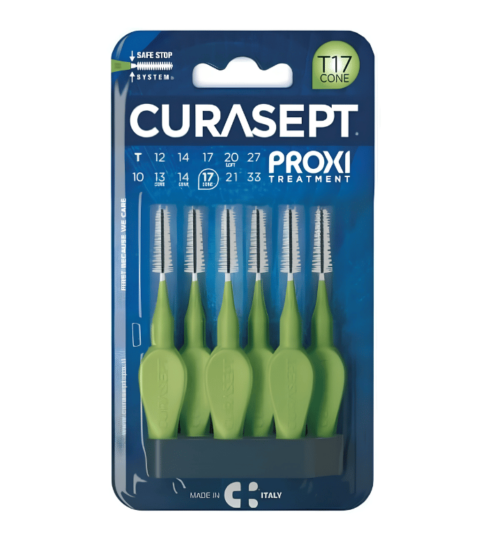 Curasept Proxi Bid T17 Brossettes Interdentaires Coniques 6 unités Curasept Proxi Bid T17 Brossettes Interdentaires Coniques 6 unités