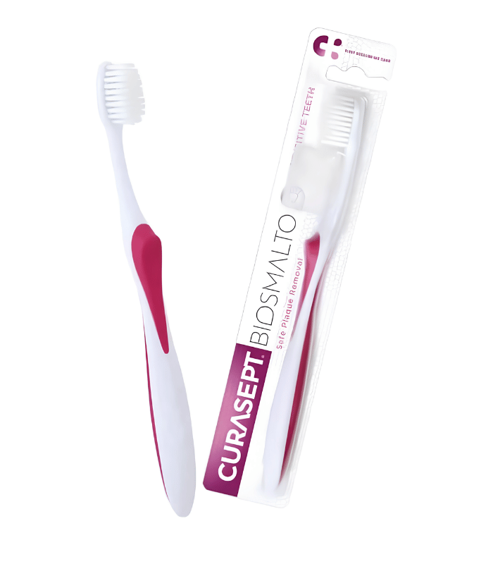 Curasept Biosmalto Sensitive Teeth Brosse à Dents Douce pour Dents Sensibles Curasept Biosmalto Sensitive Teeth Brosse à Dents Douce pour Dents Sensibles