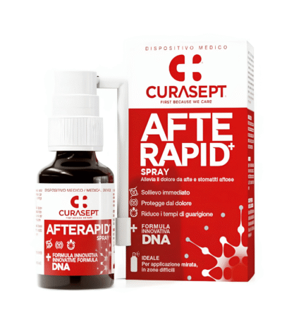Curasept ADS Afterapid Spray Buccal pour Aphtes et Lésions Orales 15ml