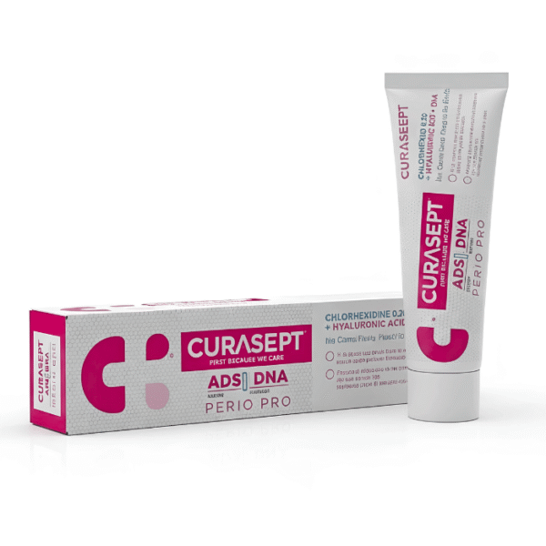 Curasept ADS DNA Perio Pro Dentifrice à la Chlorhexidine et Acide Hyaluronique 75ml