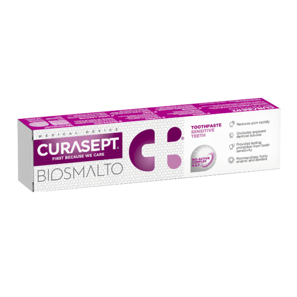 Curasept Biosmalto Dentifrice Dents Sensibles Protection Émail 75ml
